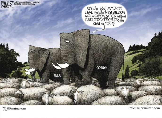 Cartoon commentary